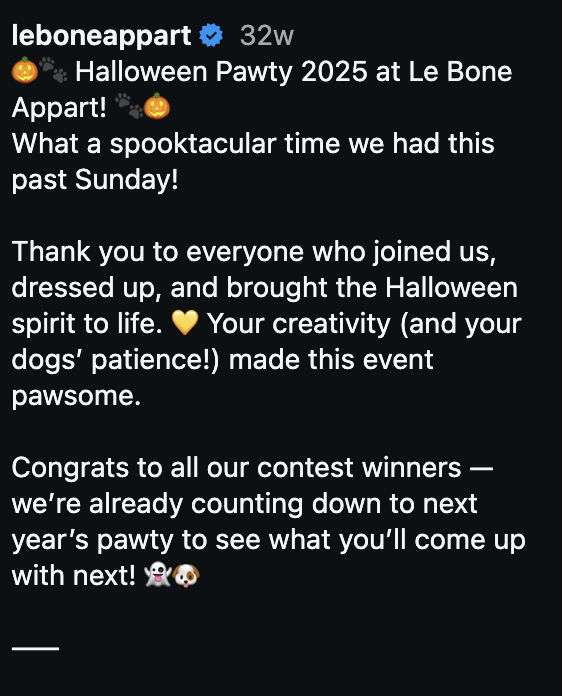 Selected post